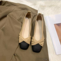 Nuevo cuero suave, suela suave súper suave, zapatos Doudou, perezosos, boca poco profunda, suela plana, solo zapato - details 3
