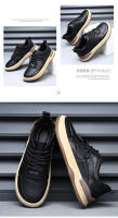 Cuero de vaca, cuero genuino, transpirable, versátil, deportivo, casual, zapatos para hombre - details 15
