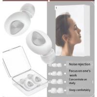 Tapones para los oídos de silicona ultrasilencios Reducción de ruido para dormir, trabajar, estudiar Ultra silenciosos y reutilizables - details 1
