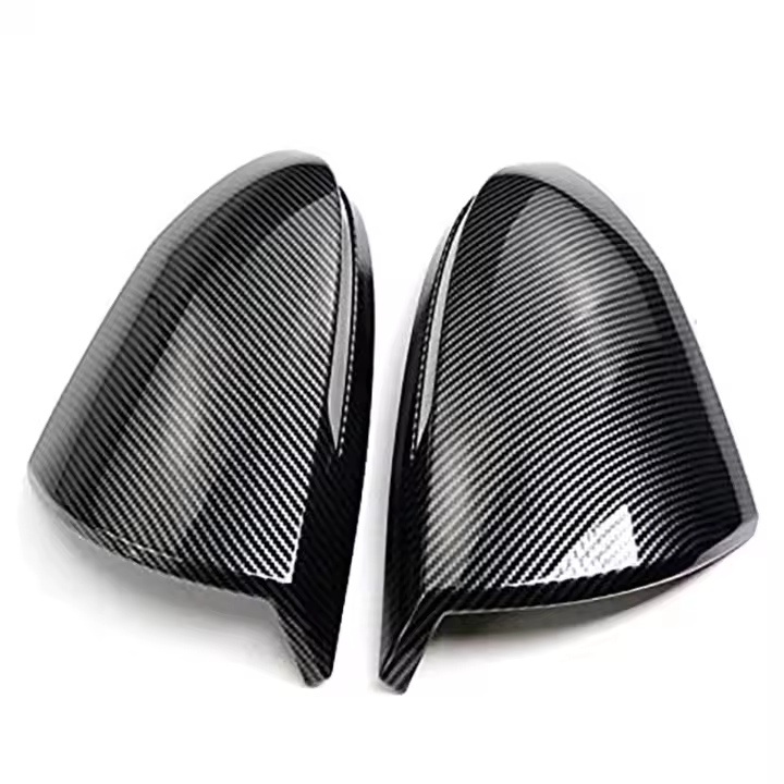 Cubierta de espejo retrovisor lateral de coche, accesorios de decoración, embellecedor, fibra de carbono, Hyundai Tucson NX4 2021 2022 - 1