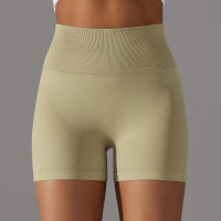 Hamidou pantalones cortos de Yoga para mujer, Shorts de Fitness para correr, ciclismo, transpirables, cintura alta, entrenamiento, gimnasio, Verano - details 19
