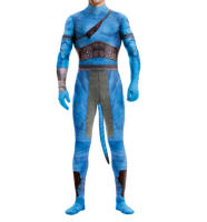Película de anime de Halloween avatar 2, hombres y mujeres, cola, misma cosplay, ropa ajustada de una pieza - details 13
