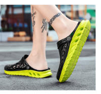 Sandalias de piscina para hombre, zapatos de playa cómodos para exteriores, zuecos de jardín, zapatillas antideslizantes de agua informales, chanclas de verano - details 10