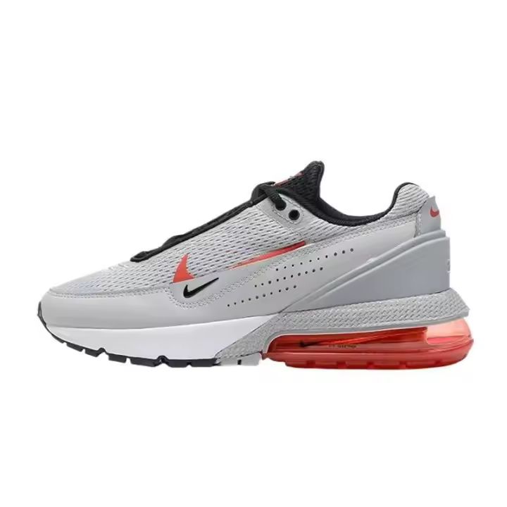 Leten Air Max Pulse zapatos de trabajo para hombre, color blanco Gary, acolchados, antideslizantes, cómodos, Retro, tipo gofre - 1