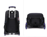 Mochila grande con ruedas Mochila compacta carro extensible - Diseño Ergonómico - Amplio Espacio de Almacenamiento - Bolsillos Multifuncionales - details 14