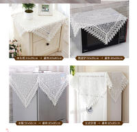 Mesa ENCE bordada con hilo de vidrio blanco, hueca, europea, mantel de mesa de comedor, floral, café romántico - details 12