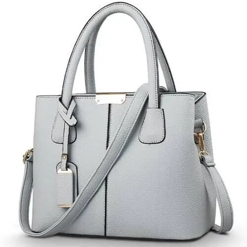 Bolsos de cuero de PU para mujer, bolso de mano grande para mujer, Bolsas de hombro cuadradas para mujer, bolsos cruzados de nueva moda, mochila de lujo de alta gama - 1