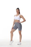 Nuevos pantalones cortos deportivos de cintura alta sin costuras con forma de sonrisa para mujer, pantalones cortos de entrenamiento de Yoga con realce, pantalones cortos sexys para correr y Fitness - details 19