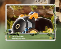 Animales RC, oruga inteligente con Control remoto, 4WD con luz pulverizada, coche acrobático controlado por Radio, juguetes eléctricos para niños, regalos - details 9