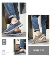 Los zapatos de lona para hombre son ligeros e informales, y los pies de los zapatos de tela son anchos. - details 2