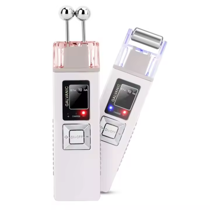 Masajeador facial de microcorriente con tecnología galvánica de iones para blanquear, reafirmar y Antienvejecimiento - 1