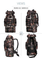 Mochila de 100L para Deportes al Aire Libre Bolsa de Montañismo Expandible - details 21