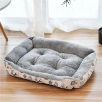Alfombrilla para Dormir de Mascotas Hipoalergénica Alfombra de Cama de Algodón para Perros y Gatos - details 0