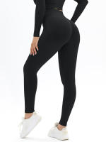 Mallas de Yoga sin costuras para mujer, pantalones deportivos de cintura alta, Leggings de gimnasio, pantalones de entrenamiento de realce, Leggings para correr y Fitness - details 7