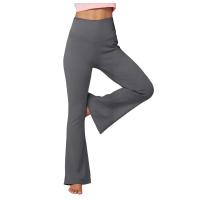 Malla, Tiro Bo Camping Yoga Malla Usada Con Corte De Bota, Pantalones De Entrenamiento Cómodos Para Mujer, Rosa Informal - details 8