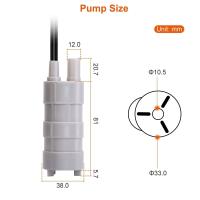 Bomba de Agua Submersible de Alta Potencia 1000L/H DC 12V Ideal para Piscina, Acuario, Casa de Campo - details 6