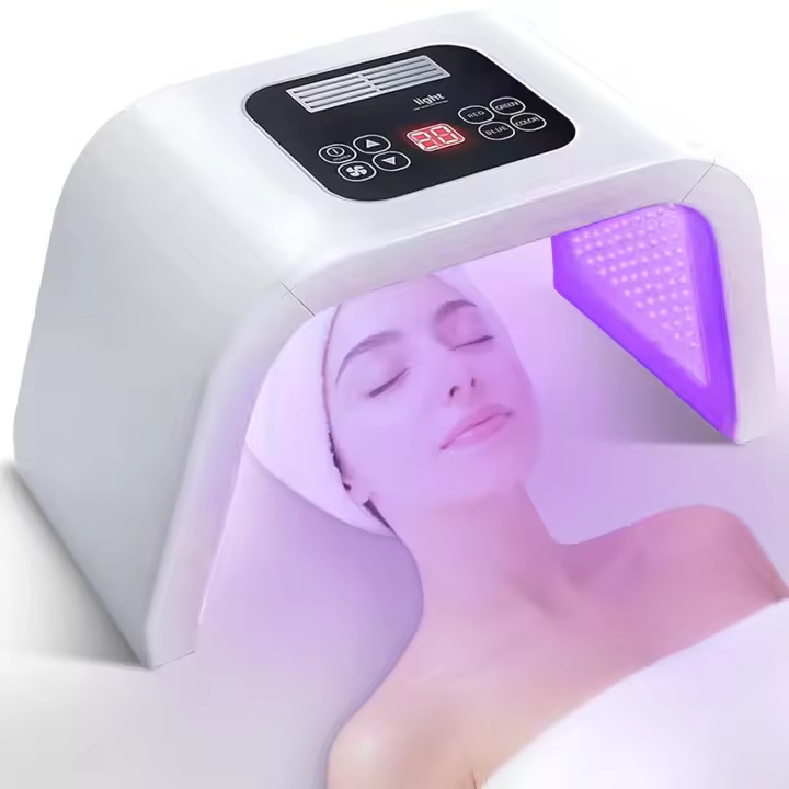 Herramienta facial LED, mascarilla facial de terapia de luz LED, equipo de belleza 7 en 1 para el cuidado de la piel en casa - 1