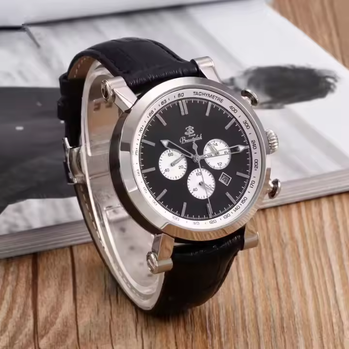Dugarry reloj de cuarzo cronometrado piloto masculino moda militar impermeable luminoso reloj de casco duro religio masculino - 1