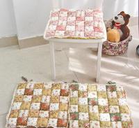 Cojín de Oficina Antideslizante de Estilo Pastoral Almohada de Algodón Transpirable Portátil para Hogar y Jardín Regalo Decorativo para Estudiantes - details 0