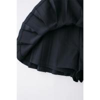 Falda corta plisada vintage casual con cremallera - details 15