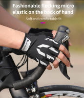 WEST BIKING-guantes de ciclismo reflectantes para hombre y mujer, manoplas de medio dedo para deporte, gimnasio, Fitness, bicicleta de carretera y montaña, Verano - details 10