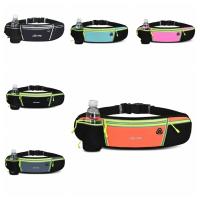 Riñonera para correr con botella, funda para teléfono, cinturón de hidratación, bolsa impermeable para maratón, bolsa para teléfono deportivo - details 3