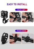 Awapow Impermeable con Carga USB 140dB Alarma Seguridad Campanas de Ciclismo 8 Modos Luz de Cabeza para Bicicleta - details 6