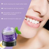 El polvo de dientes morado limpia suavemente los dientes, frescura duradera, refresca el aliento y proporciona el cuidado diario de la boca. - details 7
