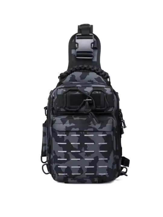 Nueva mochila de hombro para la espalda, bolsa de caña de pescar, mochila especial, equipo grande, bandolera, riñonera multifuncional - 1