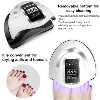 SUN X11 MAX-esmalte de Gel profesional para manicura, lámpara LED UV de 132W, con Sensor automático - details 6