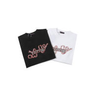 Las mejores camisas casuales básicas de moda de verano, camisetas holgadas de algodón puro para hombres y nuevas camisas de manga corta para parejas con estampados de logotipos en la parte delantera. - details 15