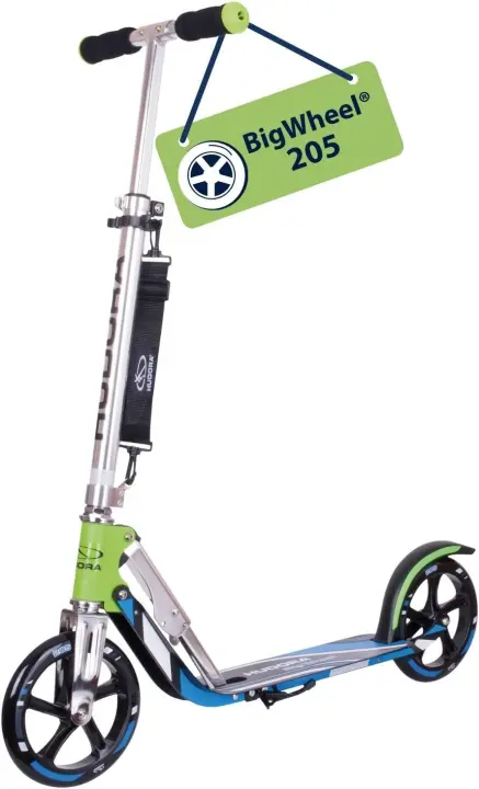 Scooter HUDORA BigWheel Robusto de Aluminio, Regulable en Altura, Plegable, hasta 100kg, Para Niños y Adultos - 1