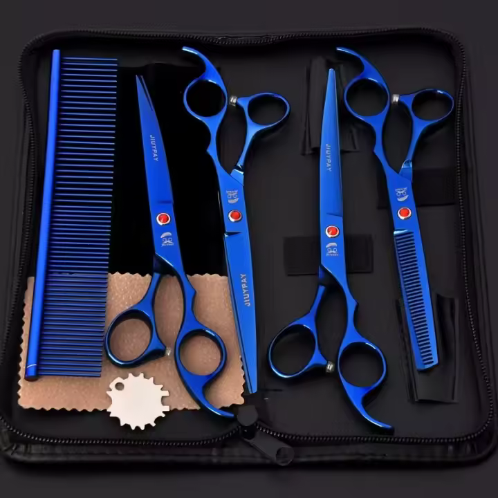 Set Profesional de Tijeras de Peluquería Kit de Herramientas de Corte de Cabello de 7.0 pulgadas - 1