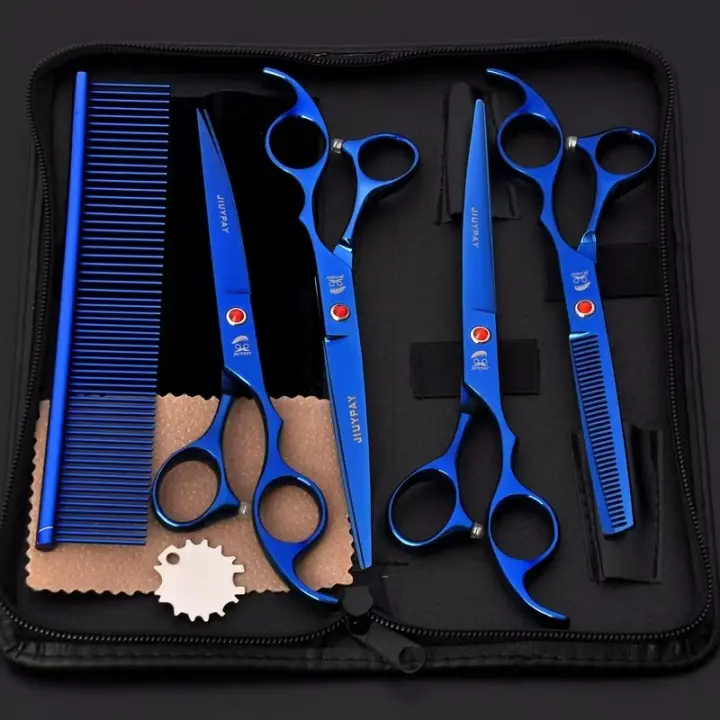 Set Profesional de Tijeras de Peluquería Kit de Herramientas de Corte de Cabello de 7.0 pulgadas - 1