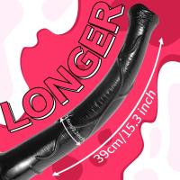 Consolador de animales de tamaño grande de caballo de 15 pulgadas, tapón Anal grande, pene enorme, suministros para adultos, Juguetes sexuales para hombres y mujeres - details 1
