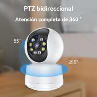 Cámara bebe vigilancia doméstica iPhone APP Voz HD interior inteligente Visión nocturna - details 3