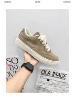 Zapatos deportivos transpirables de primavera para hombre, de estilo informal, con cordones, versátiles y de suela gruesa, de estilo sencillo, color blanco - details 8