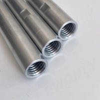3 piezas M14 amoladora angular de pulido de automóviles Conector de biela extendida Varilla de extensión Accesorios de modificación multifunción Conexión de eje de tornillo Alambre M14, accesorios de molienda de aleación de aluminio roscado - details 0