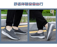 Nuevos zapatos de pareja transpirables de un paso de malla para primavera y otoño, zapatos para caminar para hombre con capucha ligeros y cómodos para exteriores - details 17