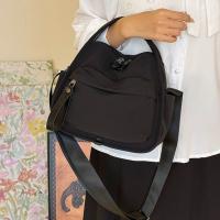 Bolso cruzado impermeable para mujer, bolso de hombro de gran capacidad de Color sólido, bolso de mano ligero para ir al trabajo al aire libre - details 4