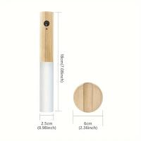Luz LED nocturna, lámpara inteligente con detección de movimiento humano, carga USB, Sensor de movimiento inteligente, lámpara de pared, inducción de pared para el hogar y el baño - details 5