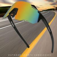 Gafas de sol deportivas para hombre y mujer, lentes de ciclismo con protección UV, resistentes al viento, para moto y bicicleta - details 5