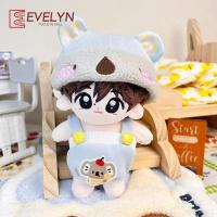 Evelyn (muñeca) 10CM Mini lindo conjunto de ropa Koala juego de Anime Love and Deepspace pantalones con tirantes sombrero gorra ropa traje - details 2
