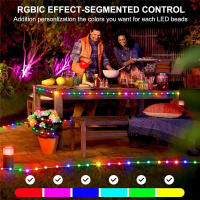 5M Fairy Light Smart Christmas LED Garland Remote Bluetooth APP Control DIY Color Indoor Outdoor Music Sync USB String Light - details 2