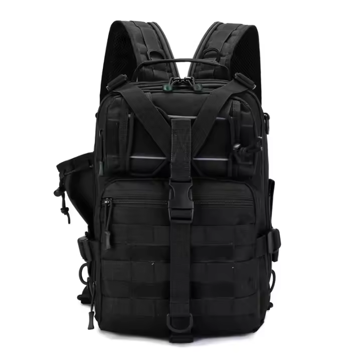 Mochila Táctica Militar Molle de Gran Capacidad para Senderismo Pesca Cajas de Caña Mochila Hombres al Aire Libre Camping Bolsas de Hombro - 1
