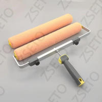 Rodillo De 18 Pulgadas Para El Hogar, Pinceles De Pintura Para Paredes, Con Marco, Juego De Rodillos De Pintura Para Puerta, Dormitorio, Hogar, Cocina, Baño, Sala De Estar - details 1
