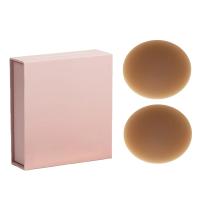 Cubierta de pezón reutilizable para mujer, pegatinas invisibles de silicona para pechos, revestimiento adhesivo grande, cinta para pechos, sujetador adhesivo, 2 uds. - details 3