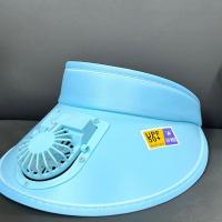Sombrero De Protección Solar De Moda Con Ventilador USB Para Hombres Y Mujeres Sombrilla De Verano Con Gran Alas Para Playa - details 2