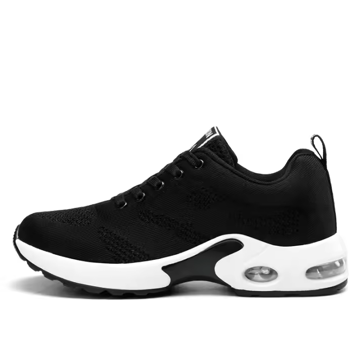 Cordones transpirables, colchón de aire para mujer, deportes de moda para correr - 1