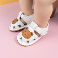 Sandalias antideslizantes para recién nacido, zapatos informales con estampado de animales, suaves, a la moda, para el primer día, Verano - details 5
